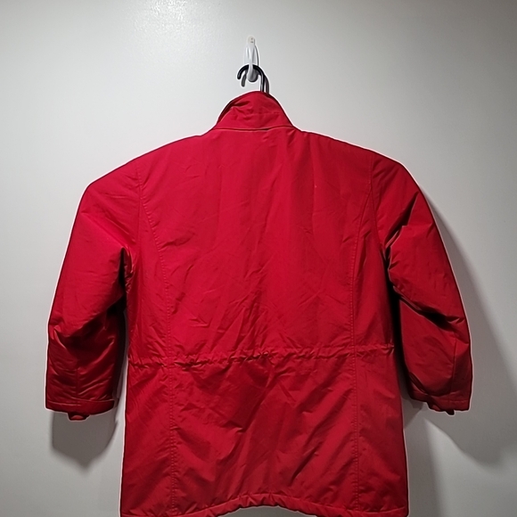 Lands End Women's Polatec Red Chore Jacket Coat Extra Large 18-20 - Picture 11 of 11